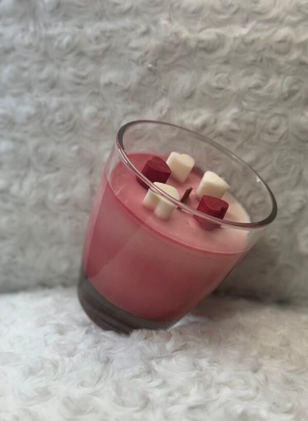 conical glass jar candle