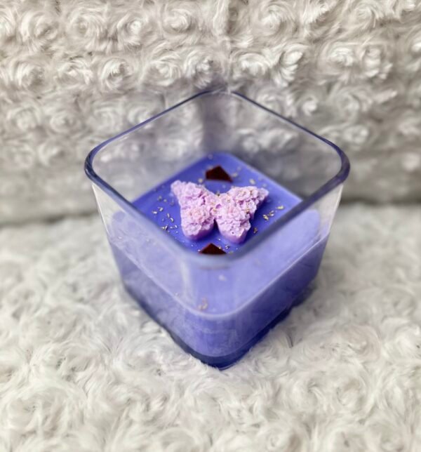 Squared Glass Jar Candle