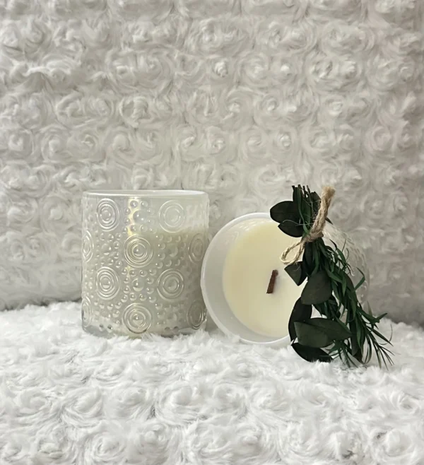 embossed_glass candle